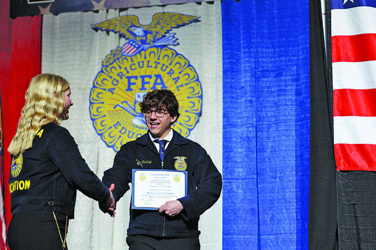 Keystone Degree honors local FFA members for leadership